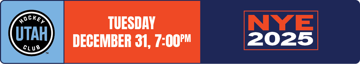 NYE 2025 - December 31 vs. Utah Hocey Club